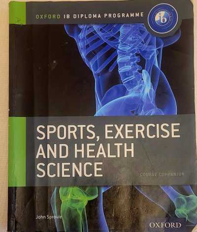 SPORTS, EXCERCISE AND HEALTH SCIENCE